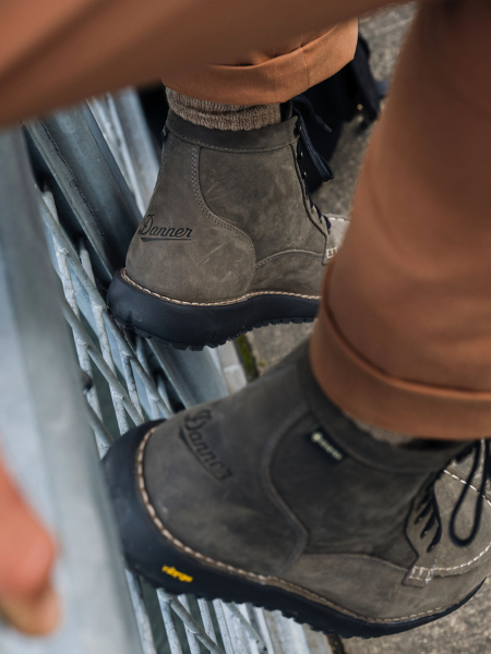 Danner Men's Logger Boots Moc 917 GTX: Charcoal
