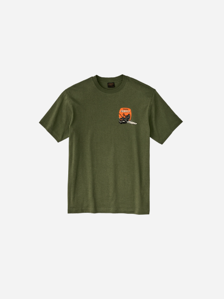 Filson X Housefly Frontier Graphic T-Shirt Cyprus/ Energy