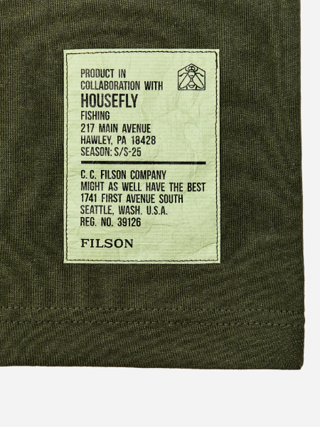 Filson X Housefly Frontier Graphic T-Shirt Cyprus/ Energy