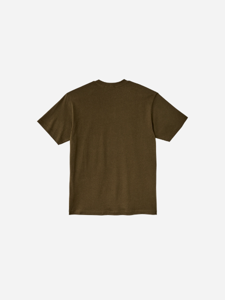 Short Sleeve Frontier Graphic T-Shirt: Military Olive/Trail