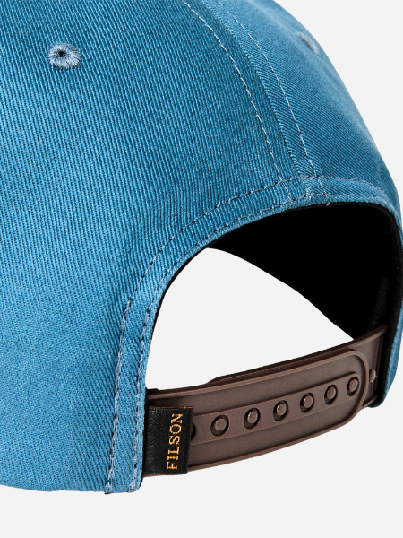 Filson Trucker Cap: Slate/ Filson OS