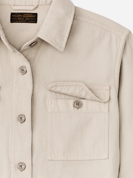 Filson Women's Field Jac-Shirt: 
Feather Grey