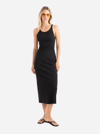 Roark Wind Worn Dress: Black