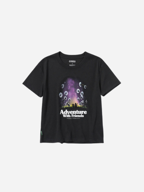 Parks Project Women's Dark Sky Adventure Mini Tee: Vintage Black