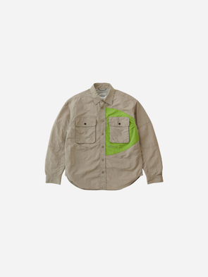 Gramicci Nylon Brentwood Shirt: Dune