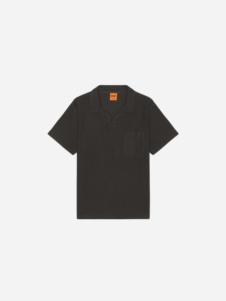 Rhythm Men's Vintage Terry Polo: 
Vintage Black 