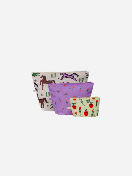 BAGGU GO POUCH SET