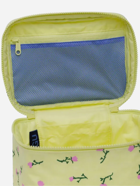 BAGGU Large Cosmetic Case: 
Painted Wildflower