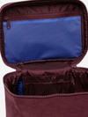 BAGGU Large Cosmetic Case: 
Mahogany