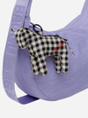 Baggu Horse Charm:
 Black & White Gingham