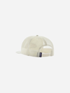 Patagonia Relaxed Trucker Hat: Oval Logo: Birch White OS