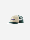 Patagonia Relaxed Trucker Hat:
 P-6 Label Cascade Green OS