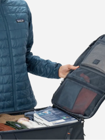 Patagonia Black Hole MLC Wheeled Duffel 34L: Noble Grey