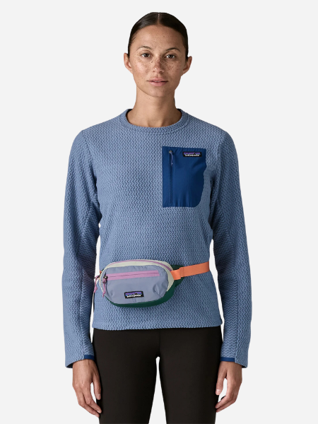 Patagonia Terravia Mini Hip Pack: 
Patchwork: Barnacle Blue