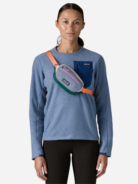 Patagonia Terravia Mini Hip Pack: 
Patchwork: Barnacle Blue