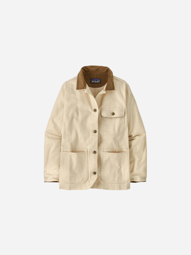 Patagonia Women's Point Reyes Canvas Coat: Undyed Natural