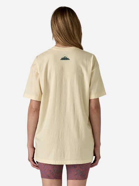 Patagonia Women's Oversized Driftways Organic T-Shirt: Undyed Natural