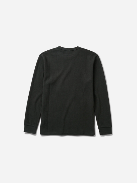 Roark Men's Well Worn Thermal Long Sleeve Tee: Onyx