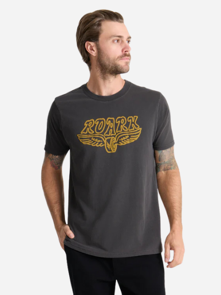 Roark Burn Rubber Premium Tee: Smoke