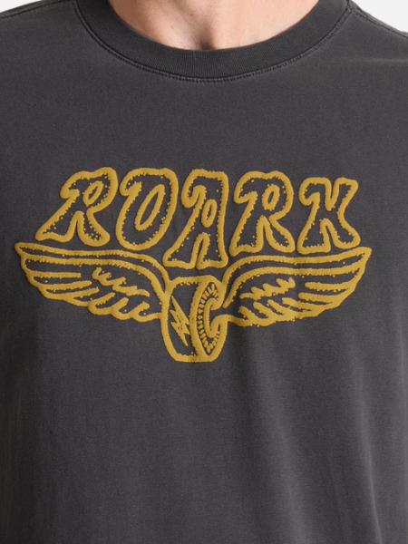 Roark Burn Rubber Premium Tee: Smoke