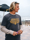 Roark Burn Rubber Premium Tee: Smoke