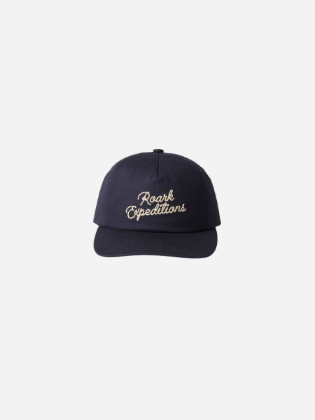 Roark Venture Snapback Hat: Navy