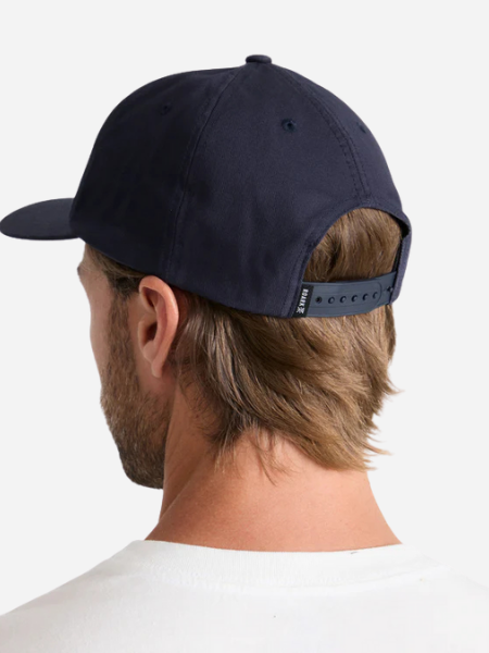 Roark Venture Snapback Hat: Navy