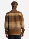 Roark Men's Nordsman Jacquard Long Sleeve Flannel: Otter