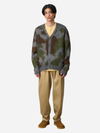 Gramicci Mohair Cardigan: 
Jungle Digi Camo