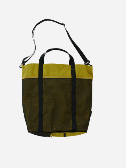 Gramicci Nylon Packable Tote: Chartreuse