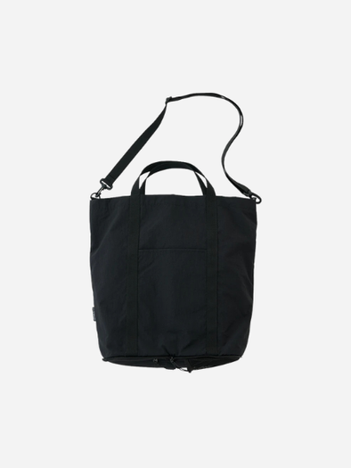 Gramicci Nylon Packable Tote: Black