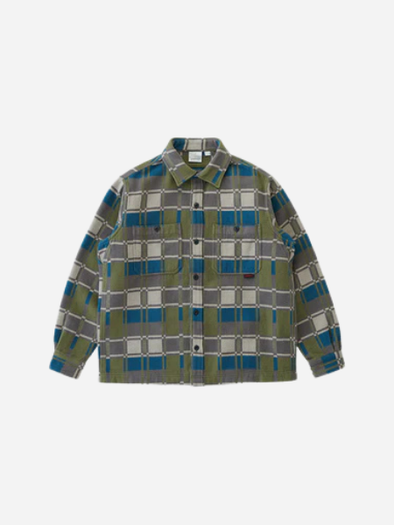 Gramicci Flannel Anthony Shirt:
 Silver Check