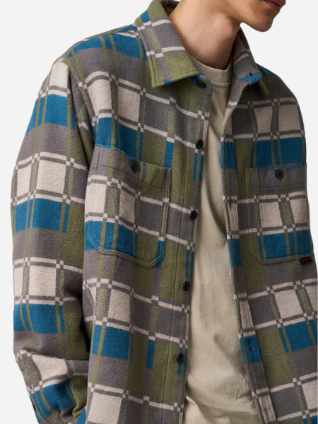 Gramicci Flannel Anthony Shirt:
 Silver Check