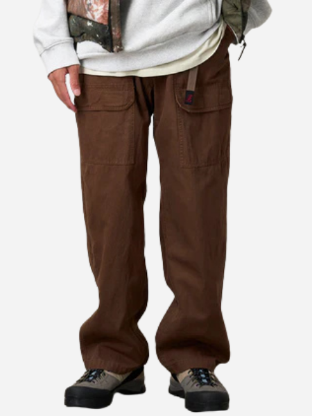 Gramicci Canvas EQT Pant: Chocolate