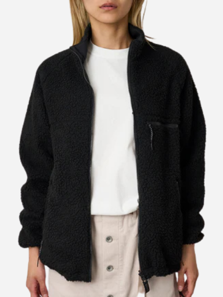 Gramicci Reversible Sherpa Jacket: Charcoal/Black