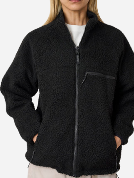 Gramicci Reversible Sherpa Jacket: Charcoal/Black