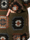 Snow Peak Wool Jacquard Cardigan: Olive