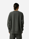 Snow Peak Garment Dyed Pullover: Charcoal