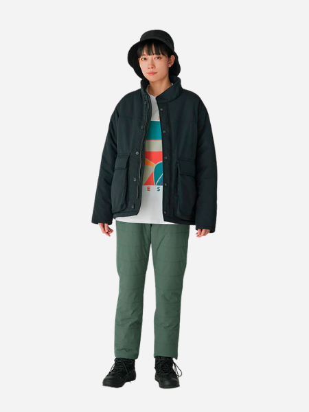 SNOW PEAK FLEXIBLE INSULATED WIDE PANTS - Main Image