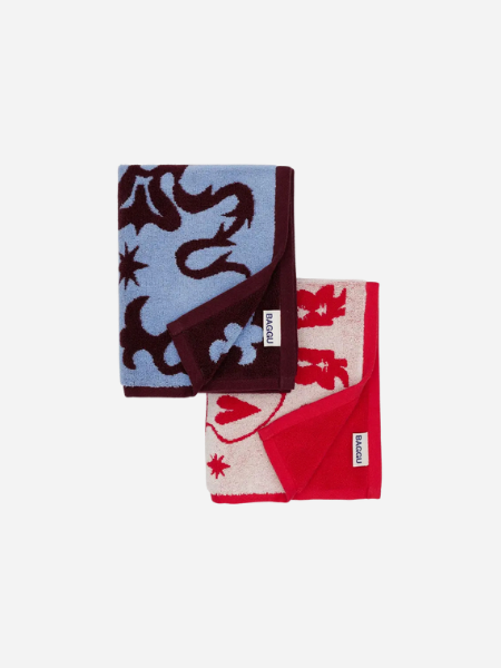 BAGGU Hand Towel Set Of 2: Western