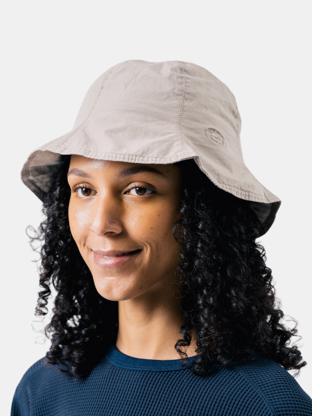 SNOW PEAK NATURAL-DYED RECYCLED COTTON HAT
