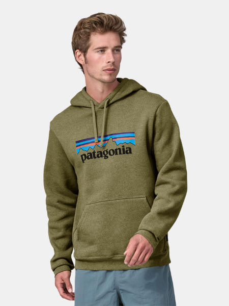 Patagonia P 6 Logo Uprisal Hoody Birch White