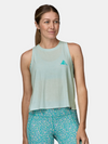 PATAGONIA WOMEN'S CAPILENE COOL TRAIL CROPPED TANK TOP