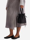 Baggu Nylon Drawstring Bag: Black
