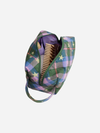 Baggu Dopp Kit: Green Star Plaid