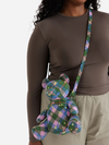 Baggu Bear Bag: Green Star Plaid
