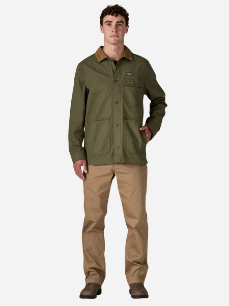 Men's Point Reyes Canvas Jacket : 
Basin Green