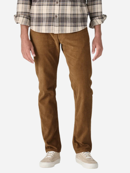 Patagonia Men's Organic Cotton Corduroy Jeans: Coriander Brown 