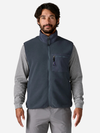 Patagonia Men's Synchilla Fleece Vest: Smolder Blue