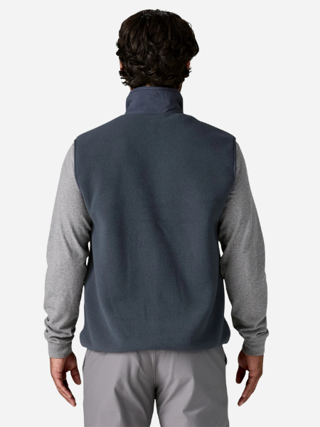 Patagonia Men's Synchilla Fleece Vest: Smolder Blue